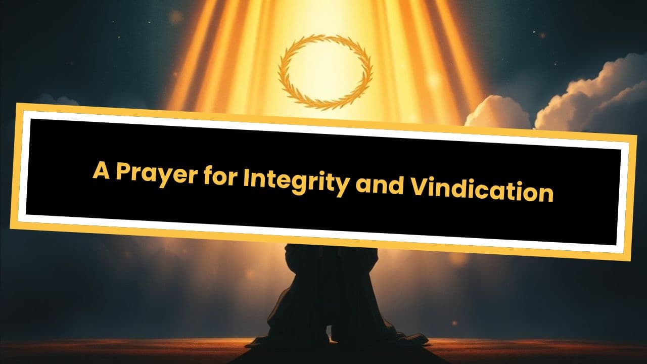 Psalm 26: A Prayer for Integrity and Vindication