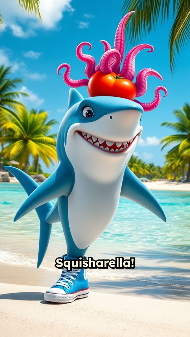 Finley and Squisharella Pomodoro's Island Adventure