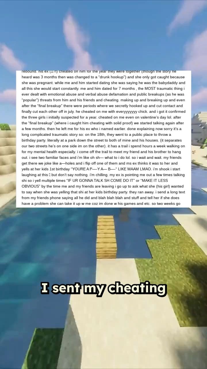 Revenge on a Cheating Ex