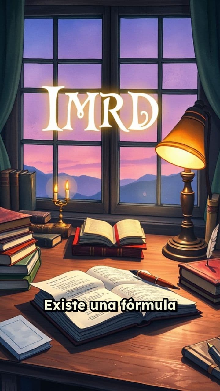 Estructura IMRyD para publicar investigación