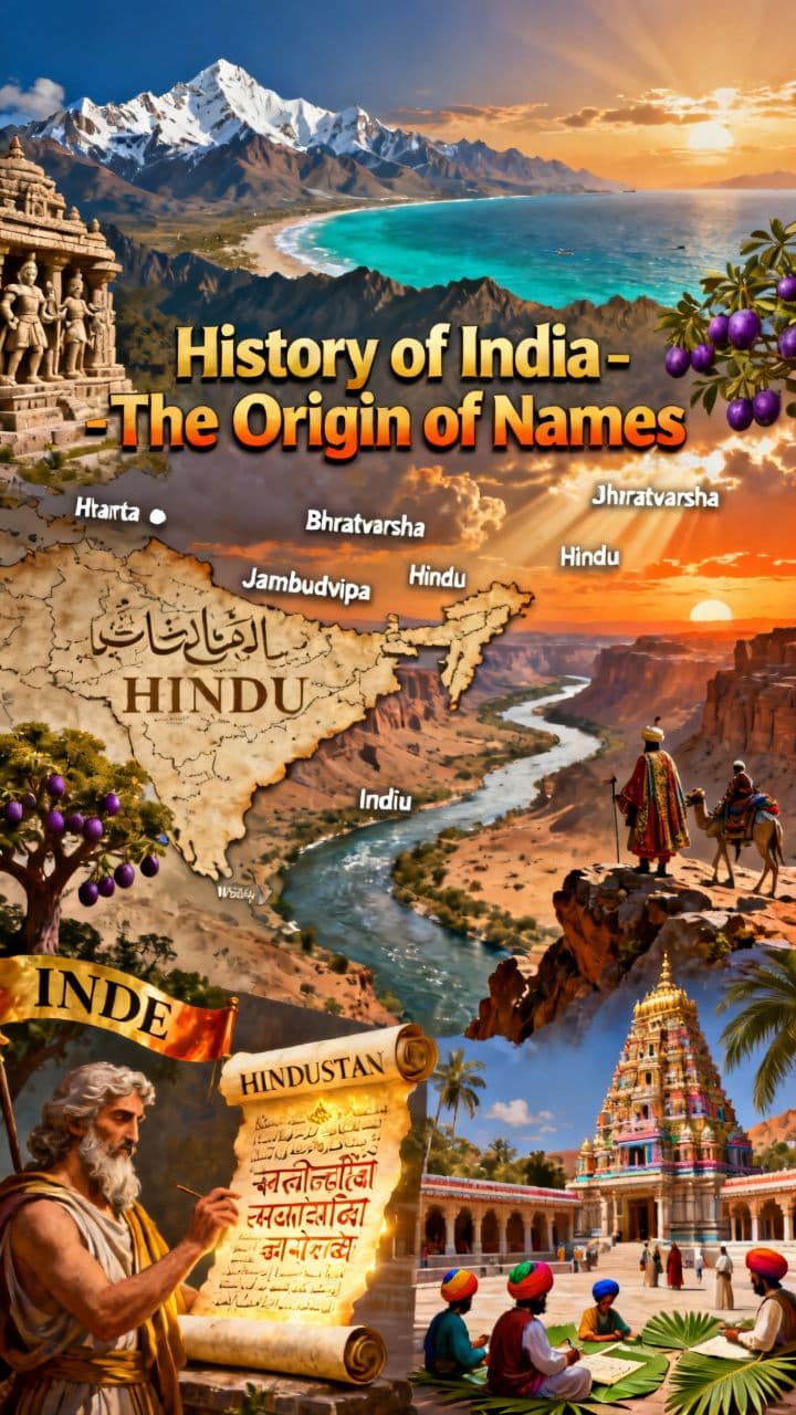 History of India - The Origin of Names