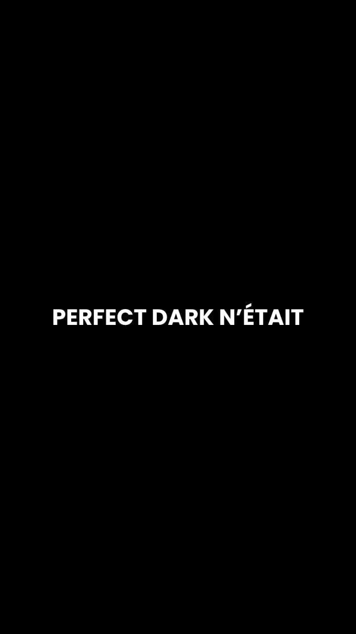 Perfect Dark annulé malgré des années de travail