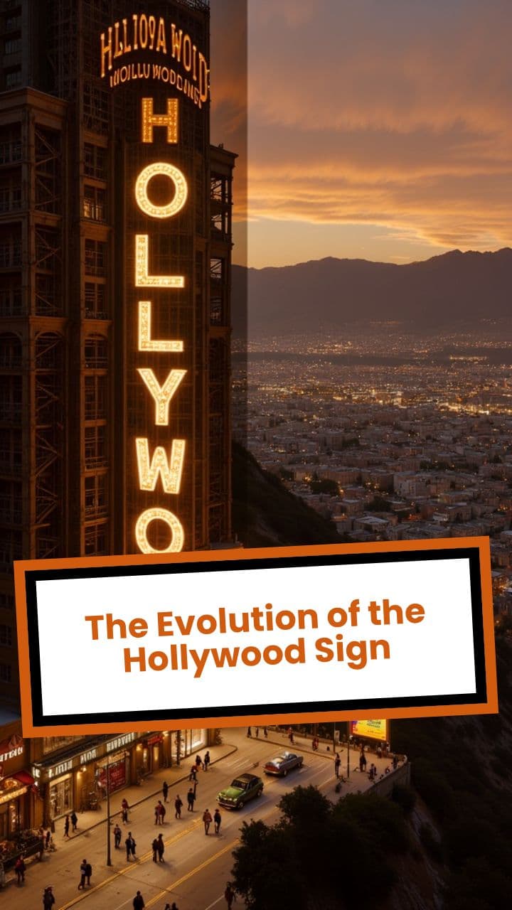 The Evolution of the Hollywood Sign