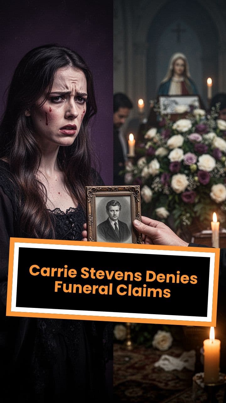 Carrie Stevens Denies Funeral Claims