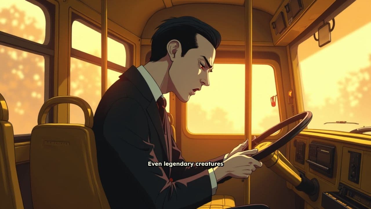 Dracula’s Drowsy Driving PSA