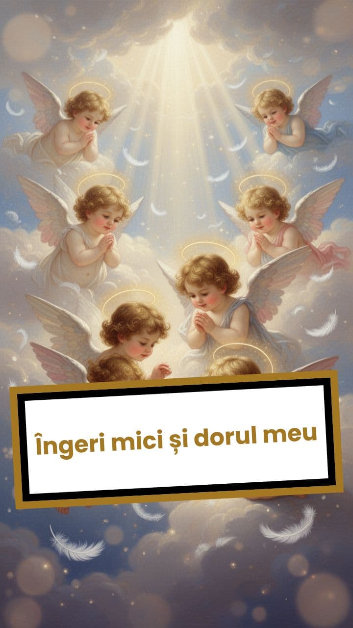 Îngeri mici și dorul meu