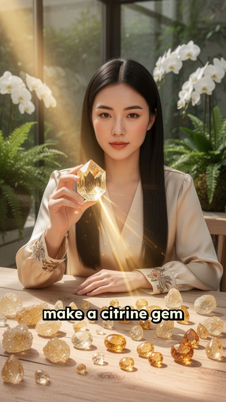 Citrine Gemstone Showcase Video
