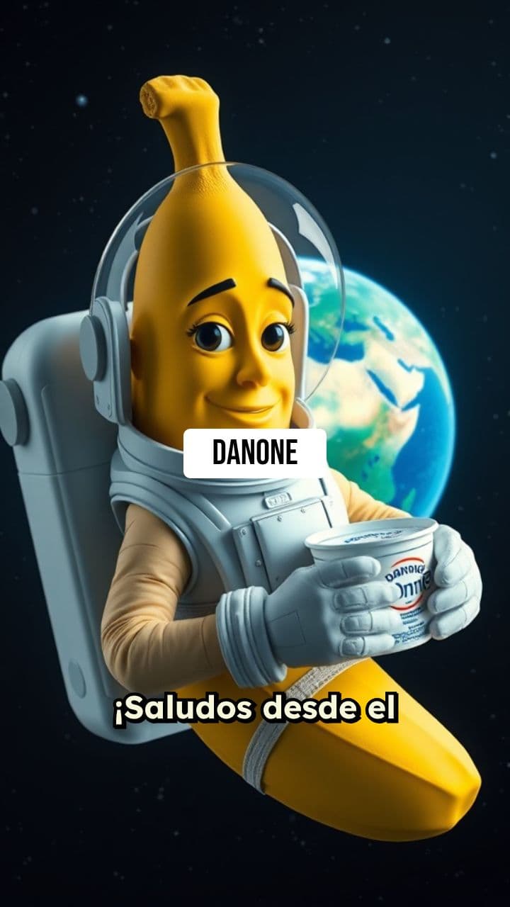 El Plátano Astronauta y el Secreto de Danone