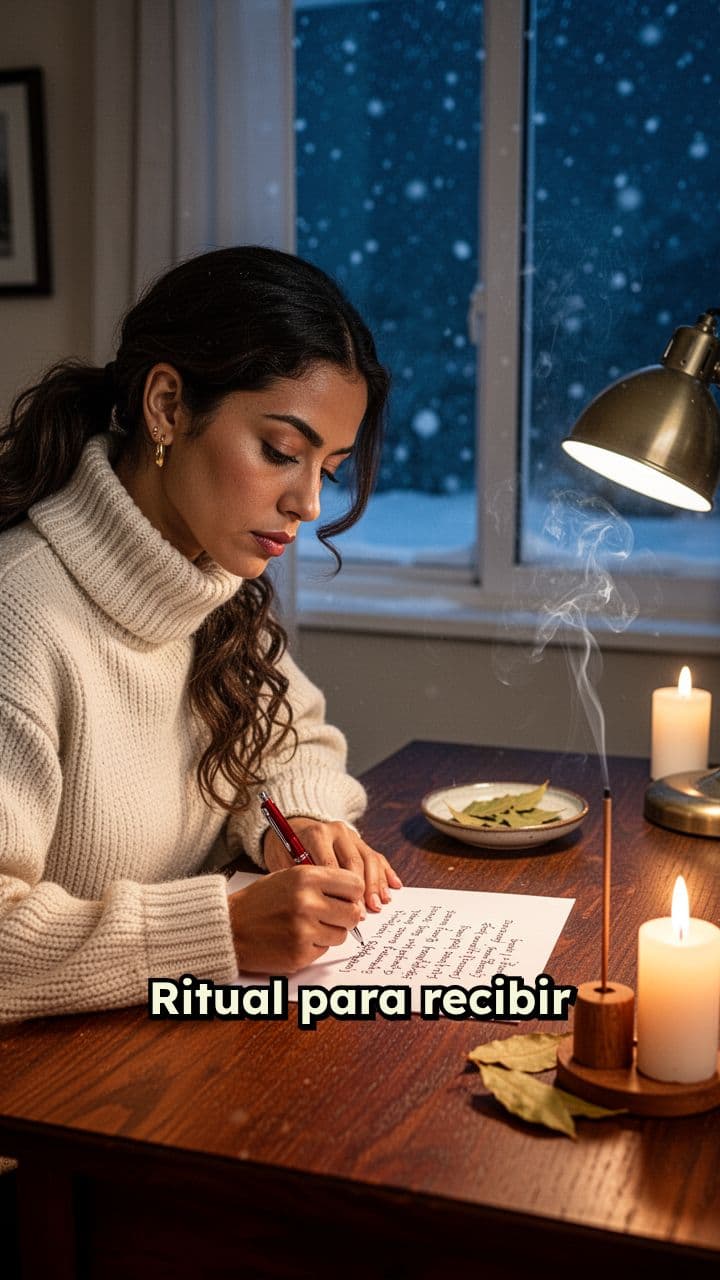Ritual para recibir el 2026