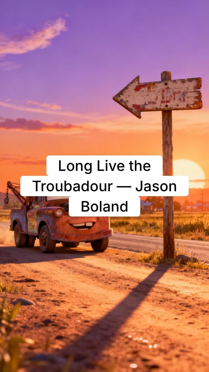 Long Live the Troubadour - Jason Boland