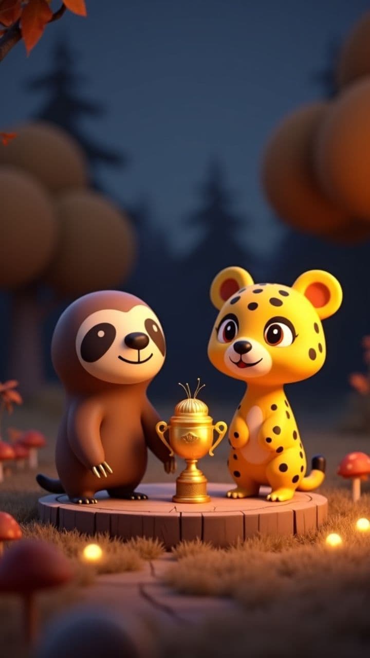 Sloth Triumphs in Mindful Eating Contest