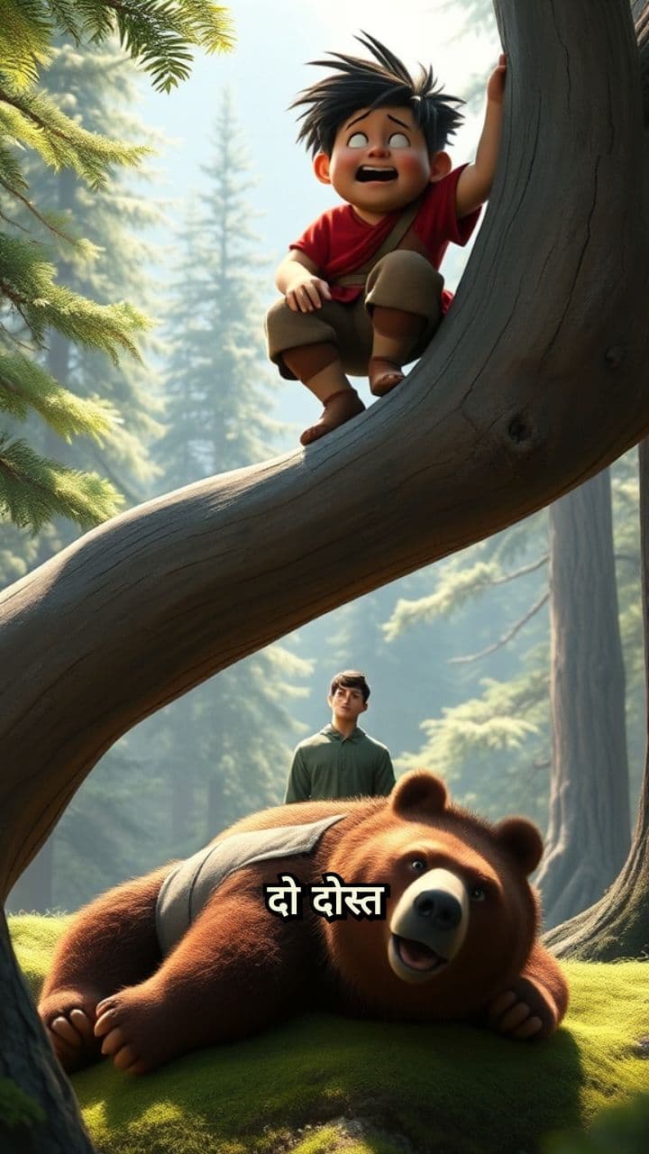 मुसीबत में सच्ची दोस्ती