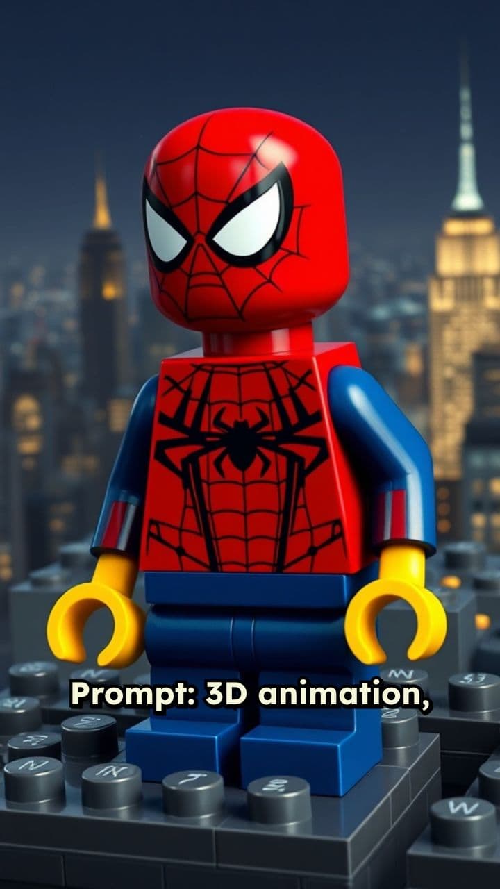 Spiderman's Nighttime Pizza Break