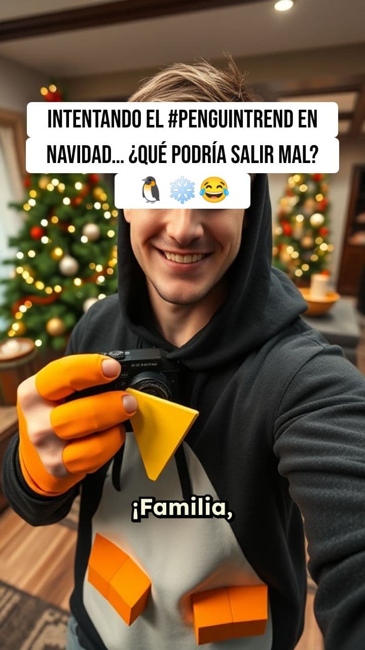 El Pingüino Navideño Viral