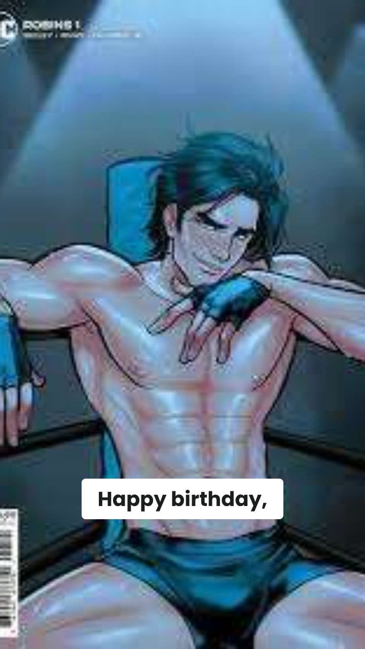Happy Birthday, Lex! From Dick Grayson