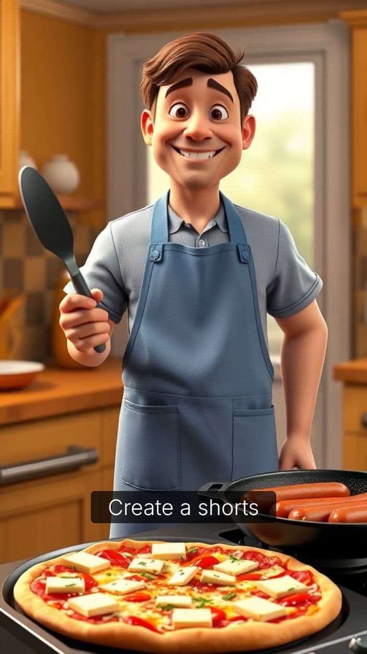 Paneer Pizza and Hot Dog Cooking Fun