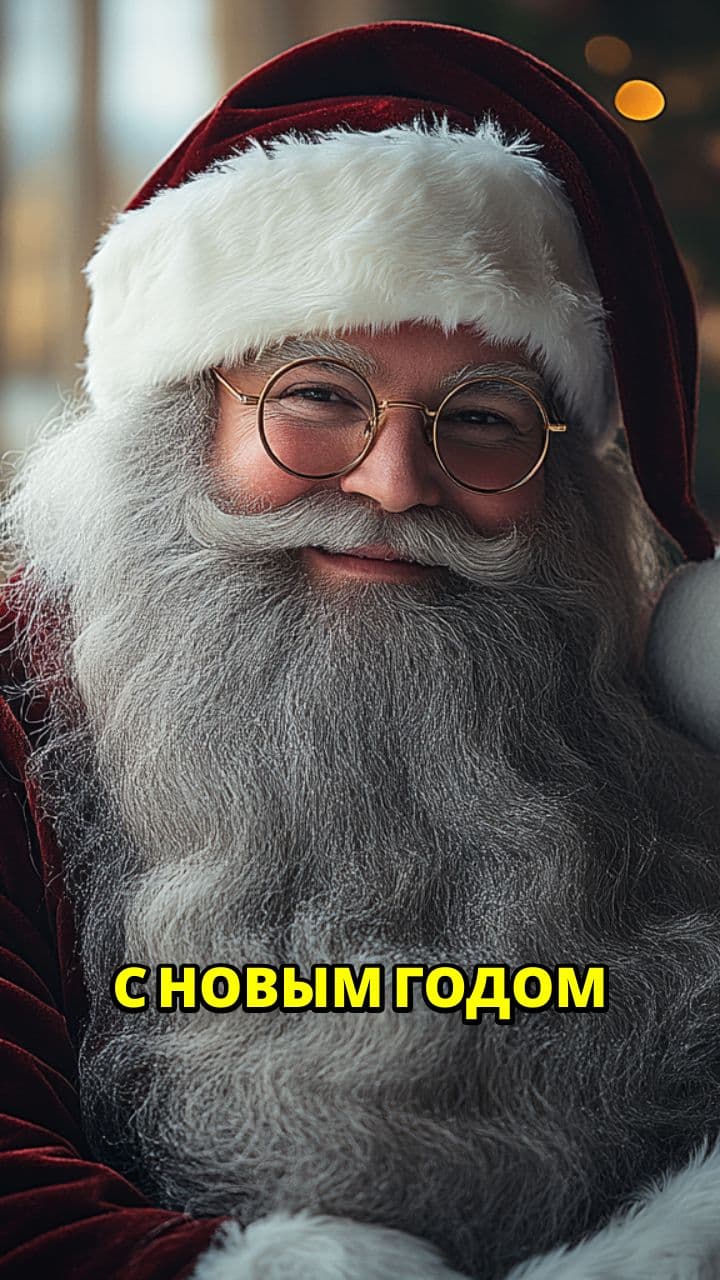Новогоднее поздравление Санты