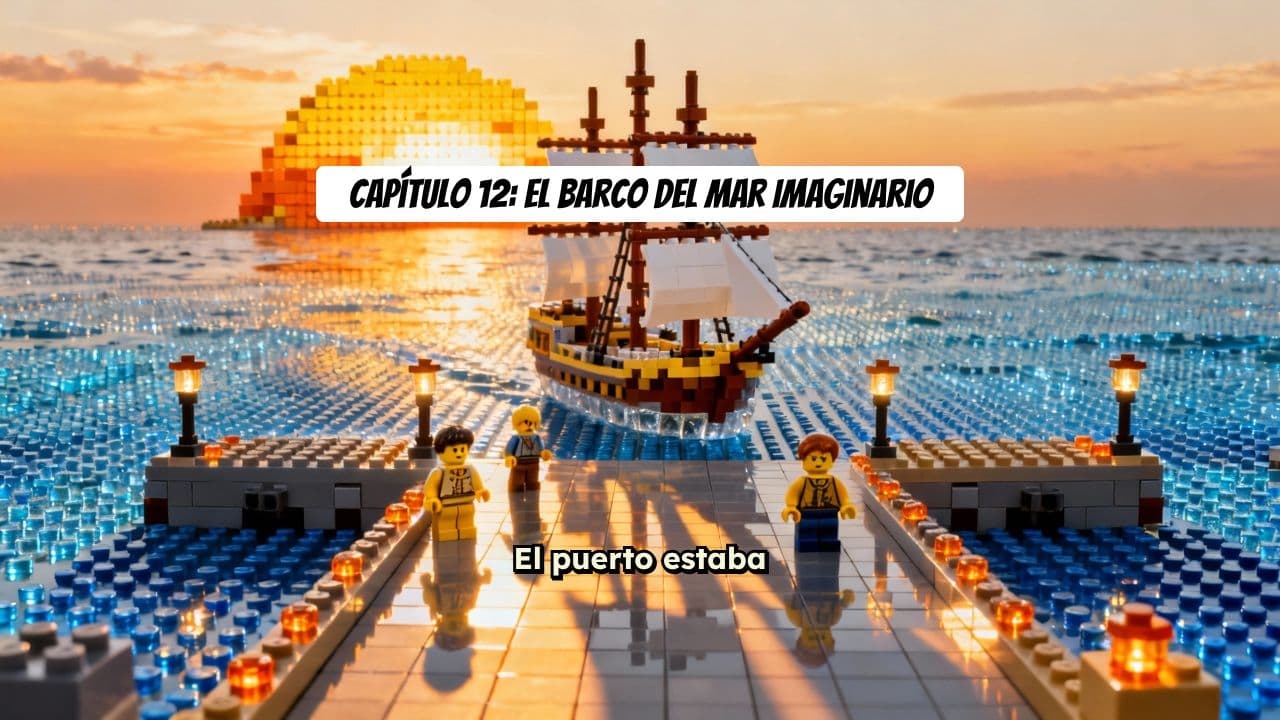 Capisebas en el Mundo LEGO: El Barco del Mar Imaginario