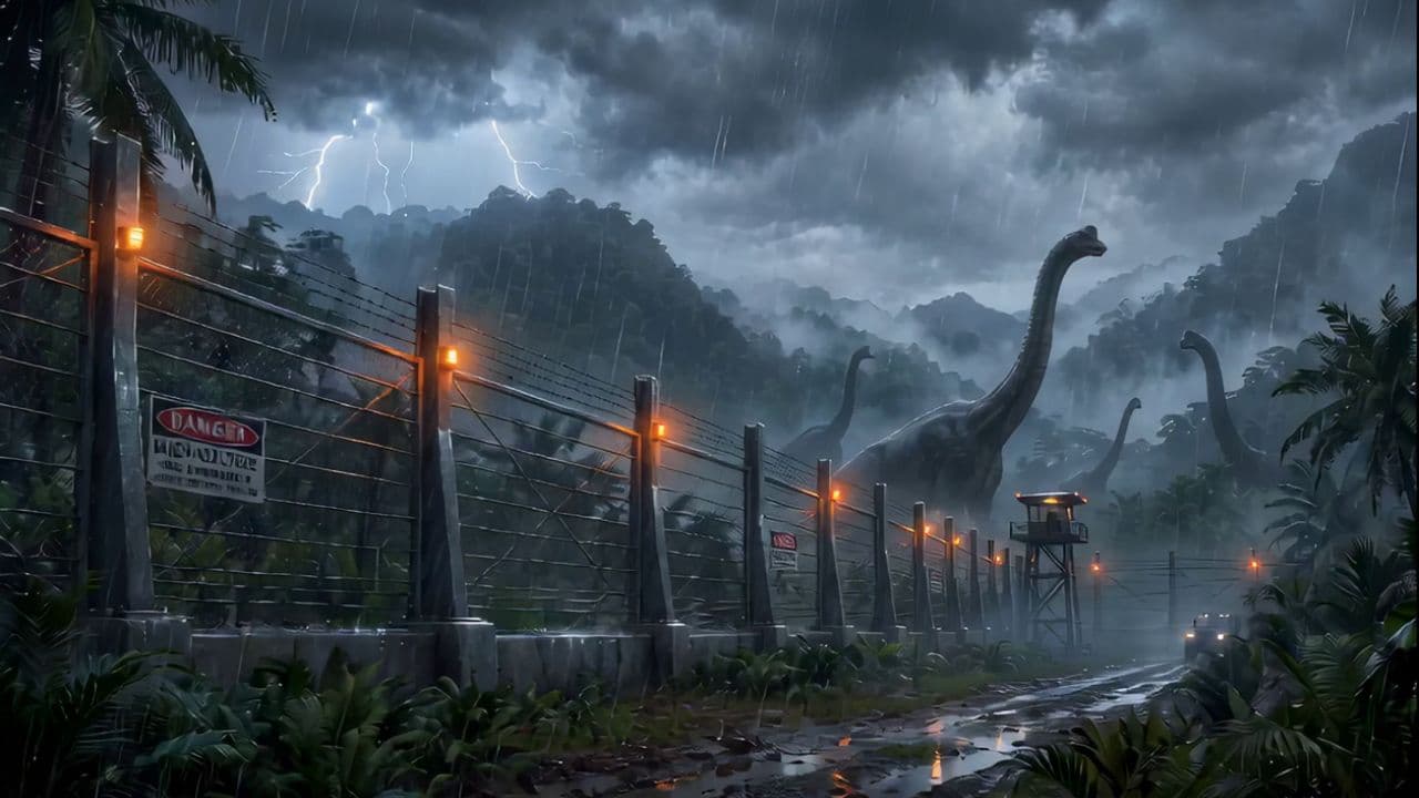 Jurassic Park Sphere: Perimeter Fences