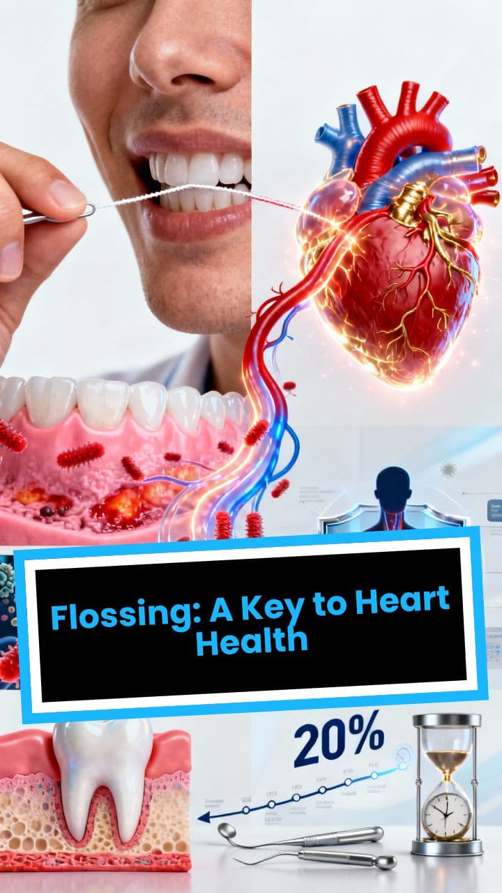 Flossing: A Key to Heart Health
