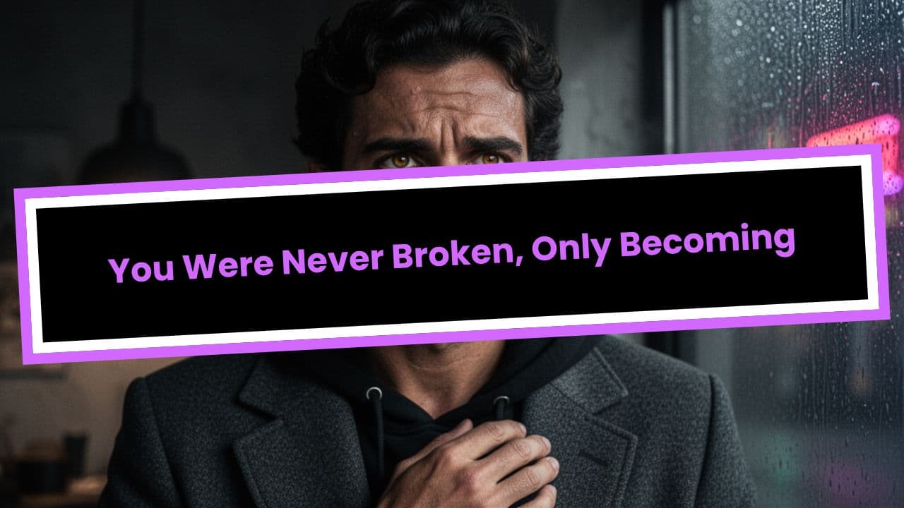 You Were Never Broken, Only Becoming