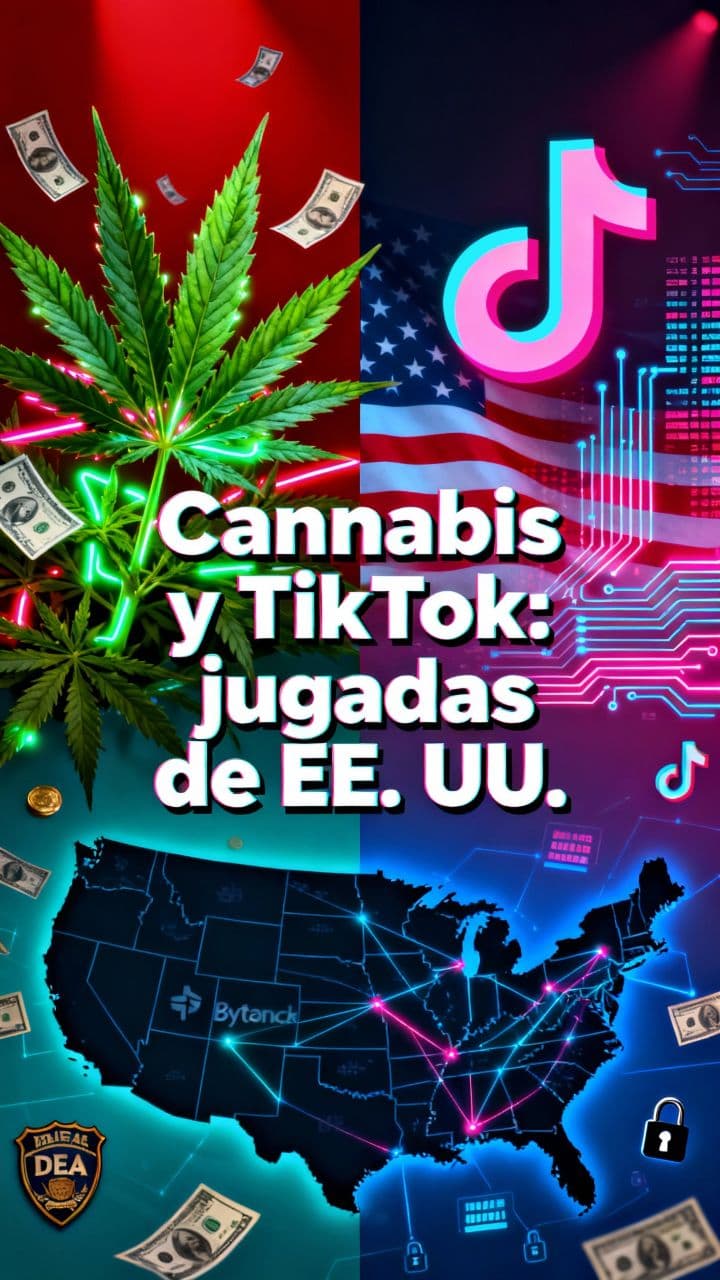 Cannabis y TikTok: jugadas de EE. UU.