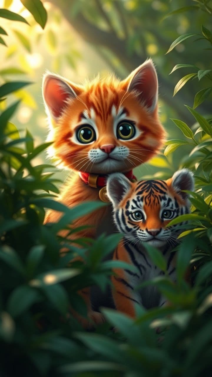 Jungle Cat's Unexpected Family