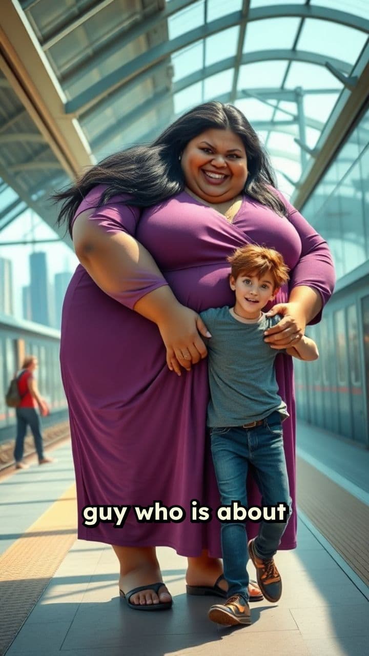 Unexpected Encounter with a Tall Girl