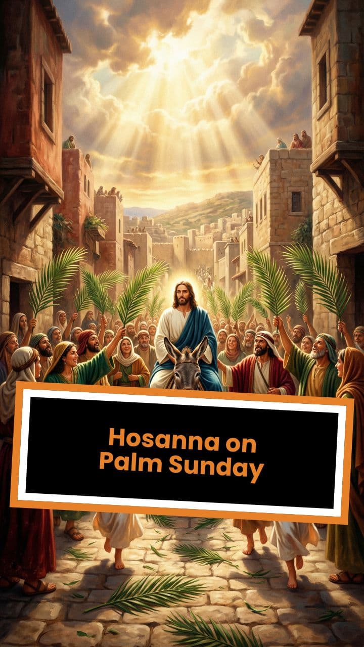 Hosanna on Palm Sunday