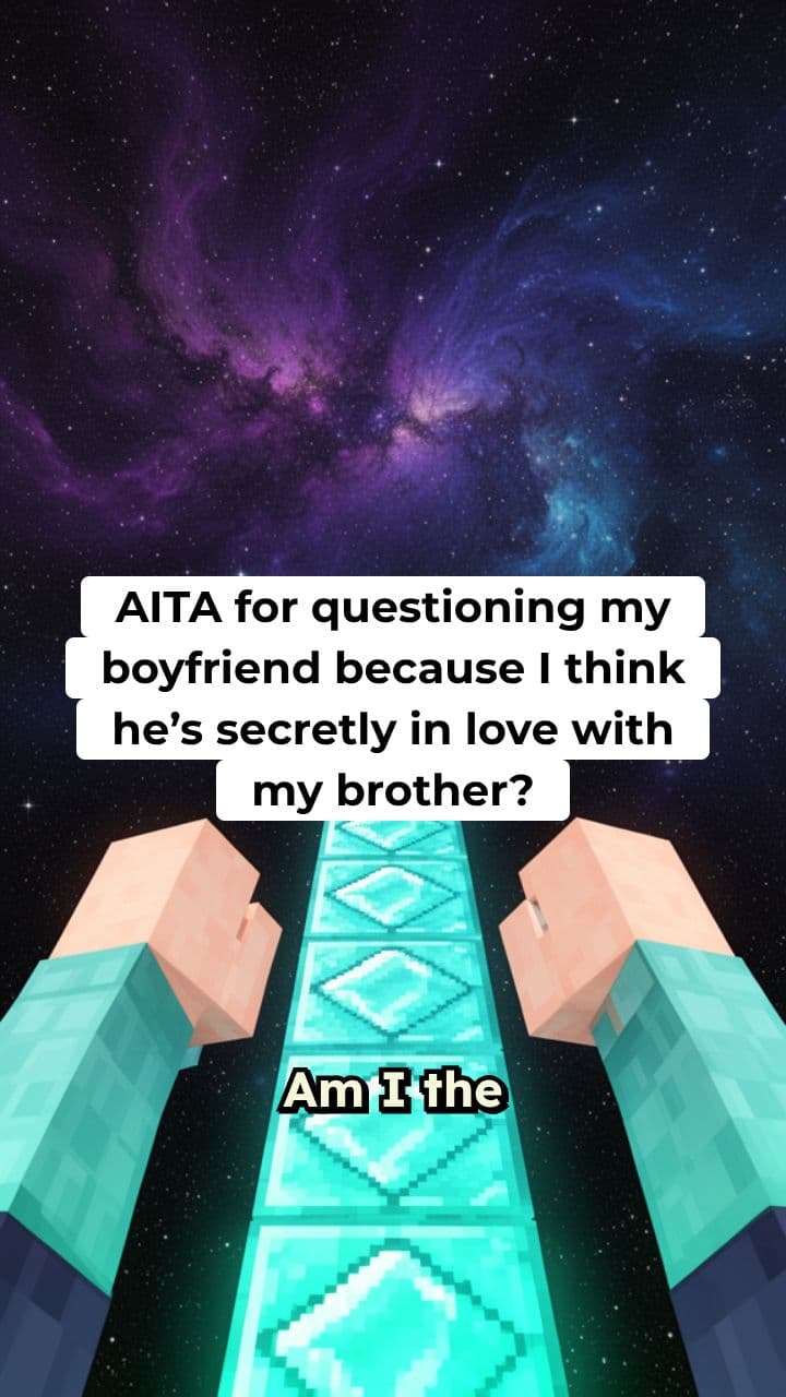 Am I the asshole for questioning my boyfriend because I think he’s secretly in love with my brother?