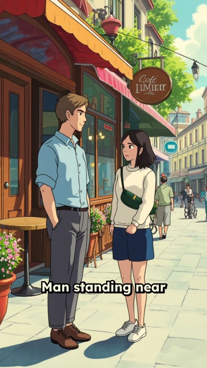 Casual Encounter at the Cafe