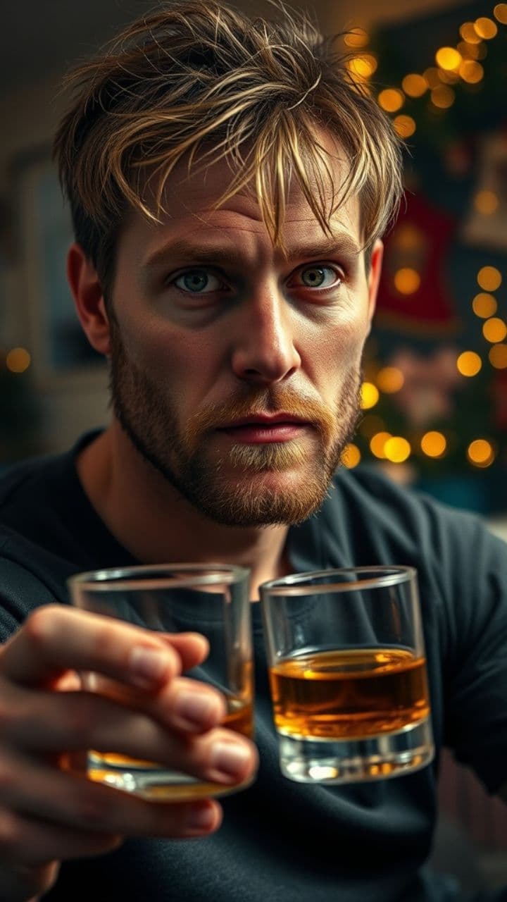 Decking Santa on Christmas Night