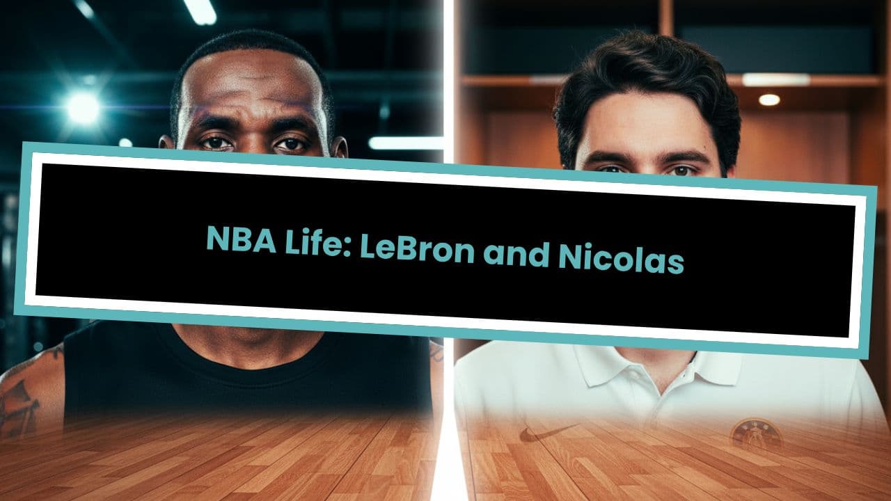 NBA Life: LeBron and Nicolas
