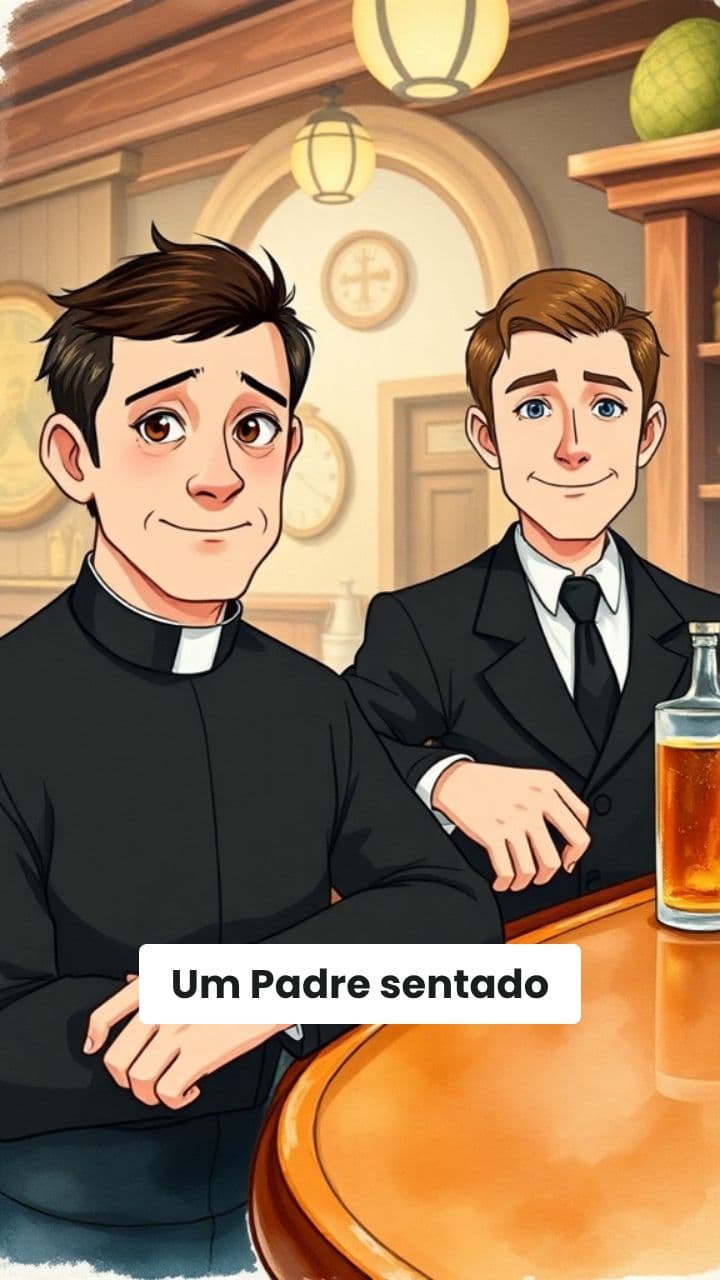 Debate entre Padre e Pastor no Bar