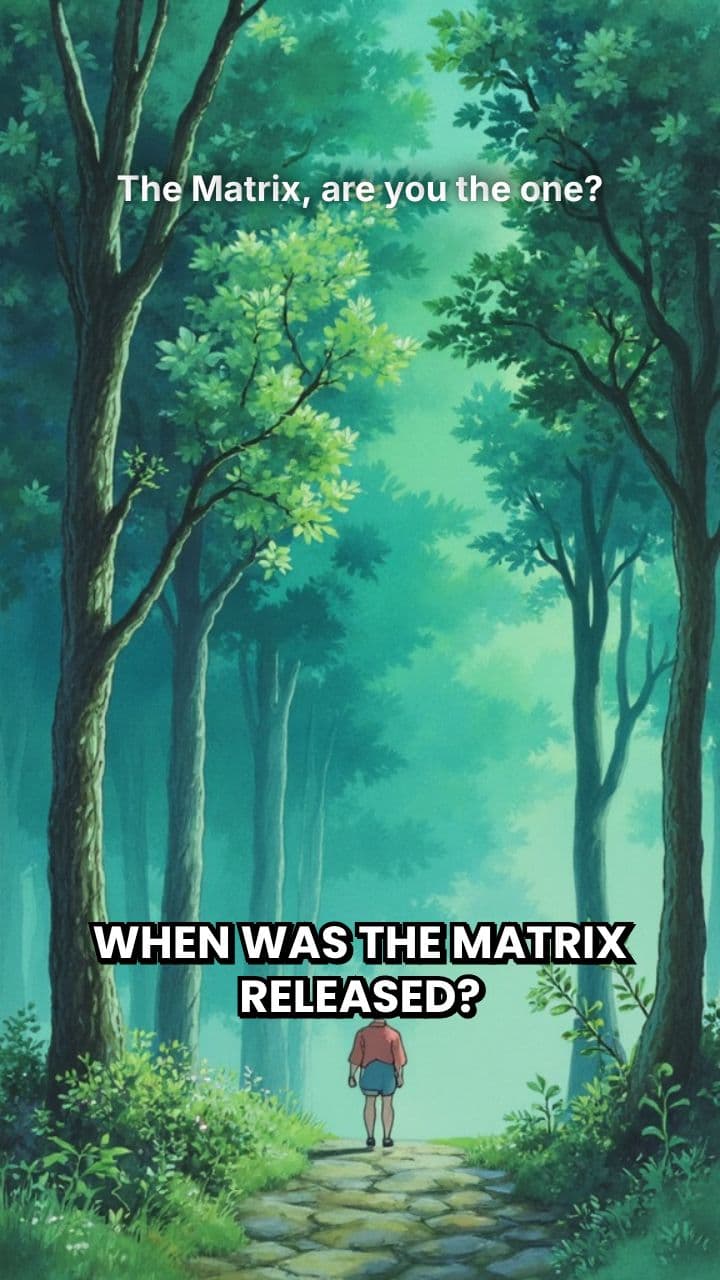 The Matrix, are you the one?