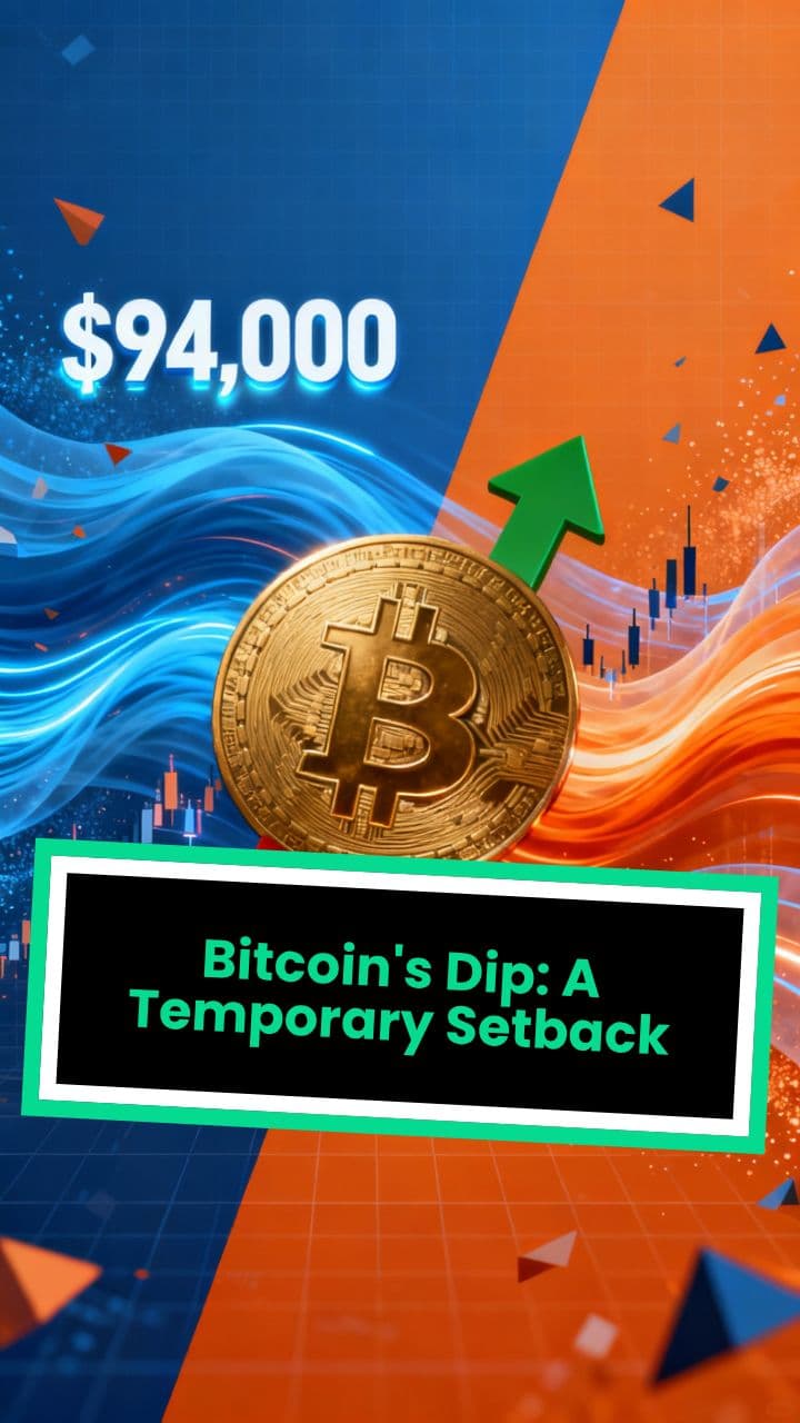 Bitcoin's Dip: A Temporary Setback