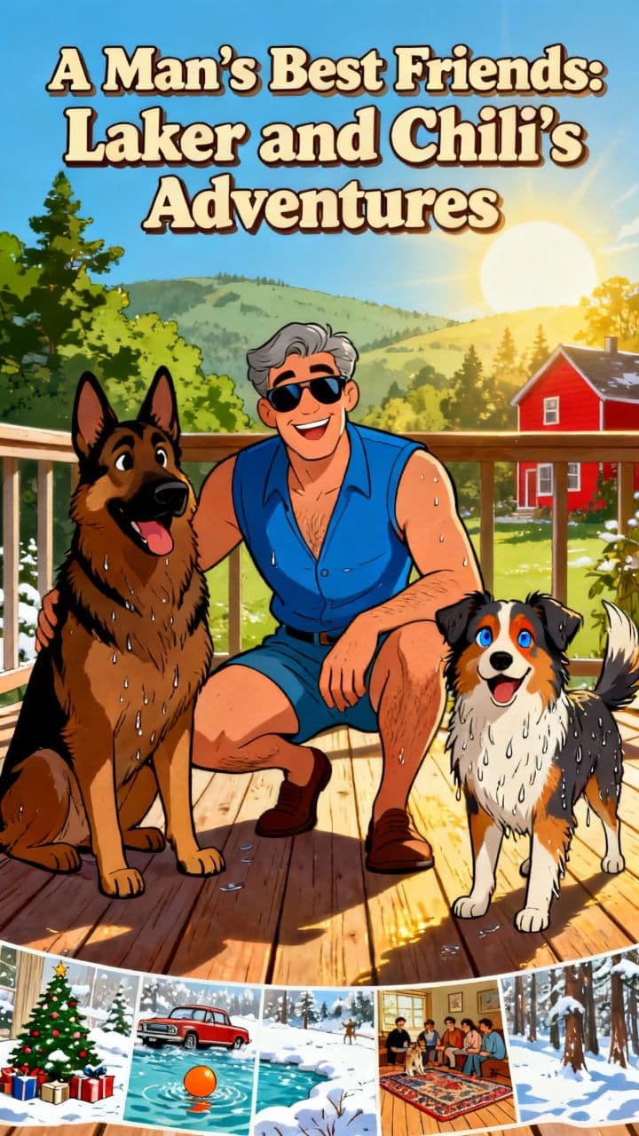 A Man's Best Friends: Laker and Chili's Adventures