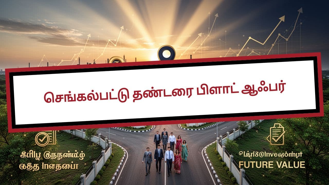 செங்கல்பட்டு தண்டரை பிளாட் ஆஃபர்