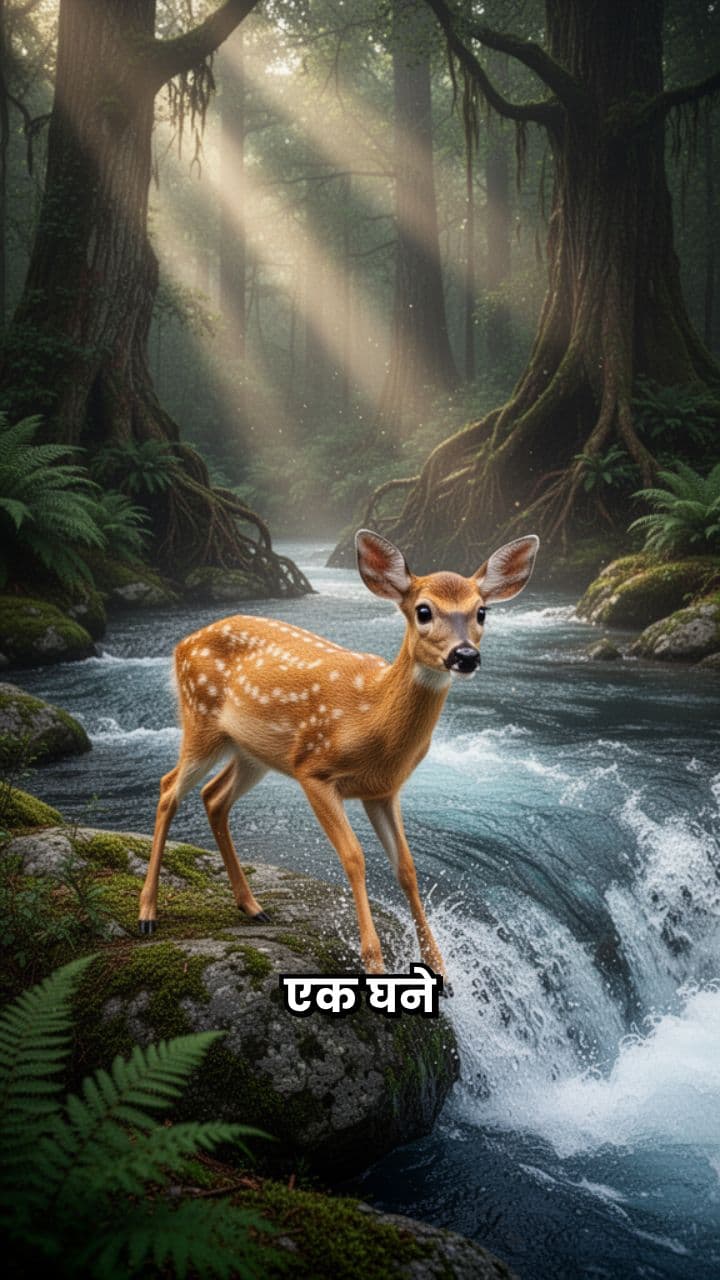 हाथी और हिरन की दोस्ती