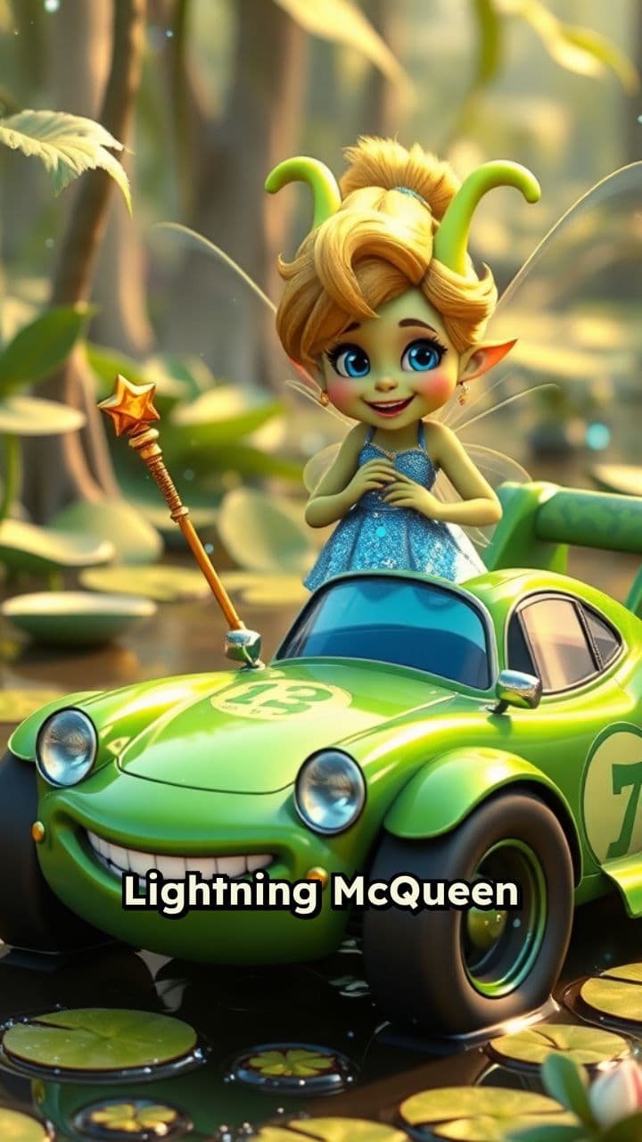 Ogre Racer: Lightning McQueen's Enchanted Adventure