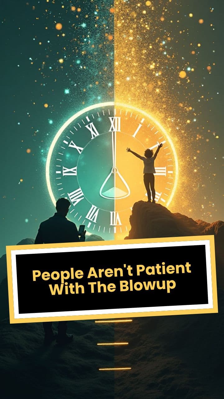 People Aren't Patient With The Blowup
