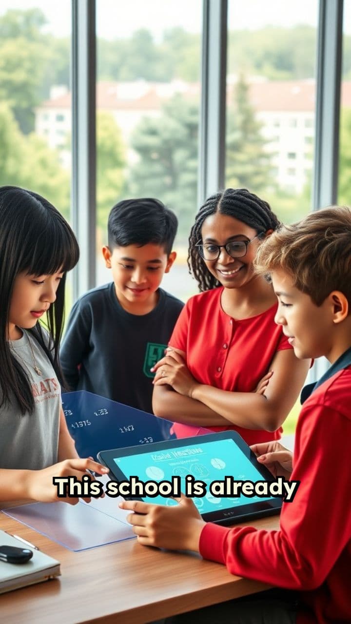 AI-Driven Learning at Al-Hussein Bin Ali School