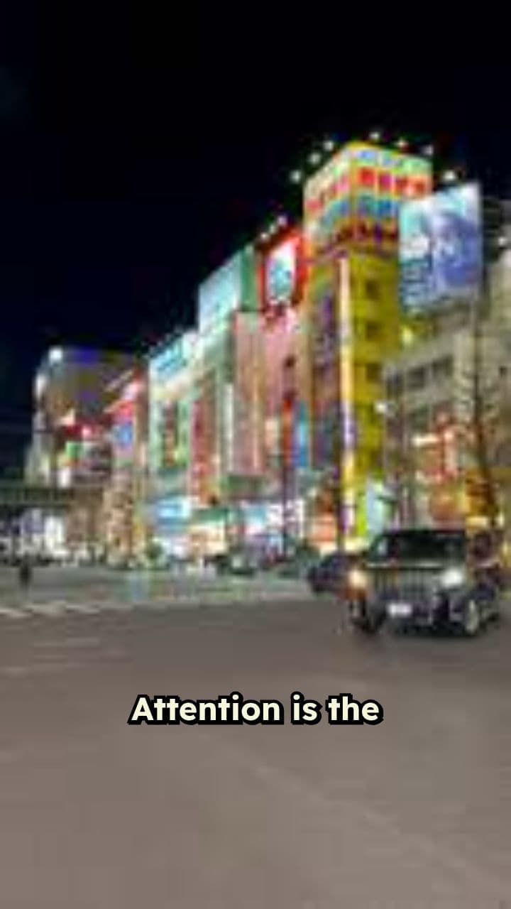 The Price of Attention