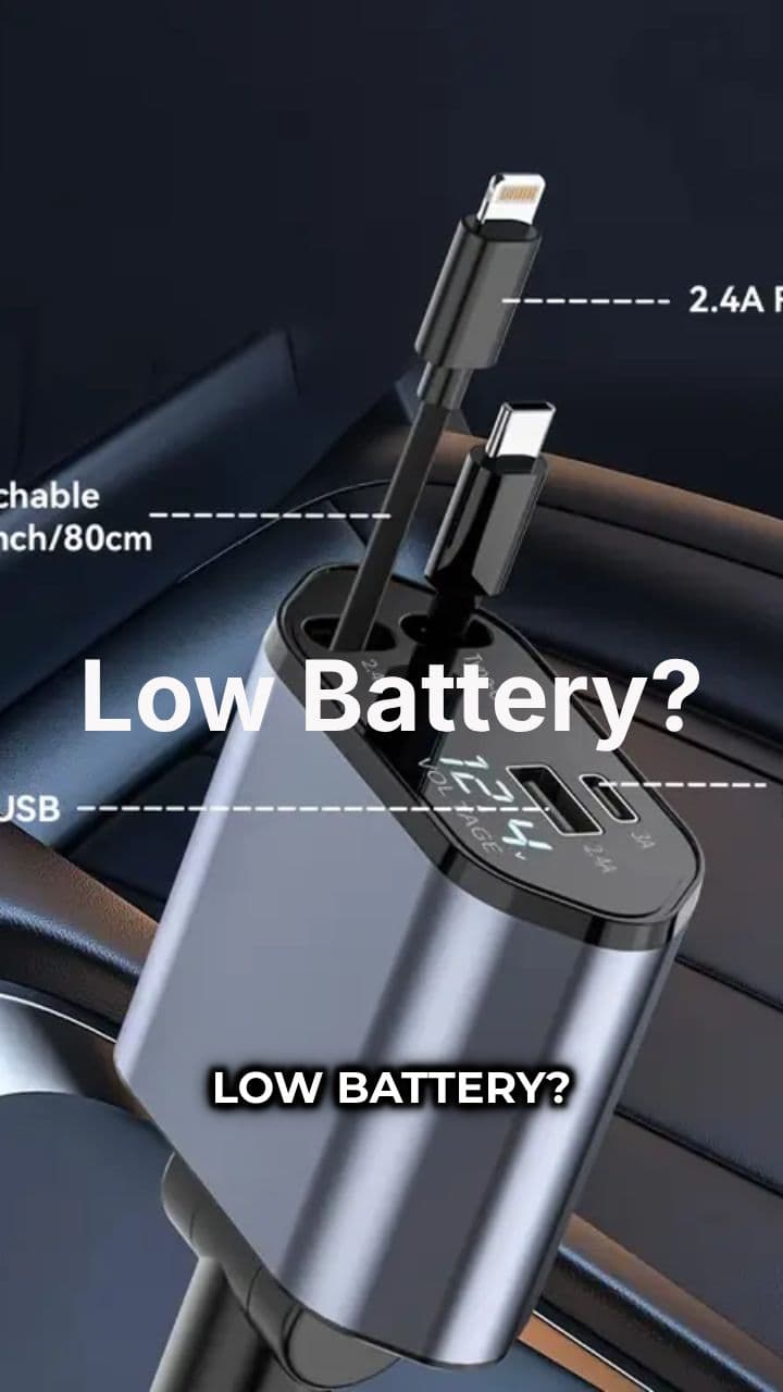 Rychlonabíječka do auta s USB porty