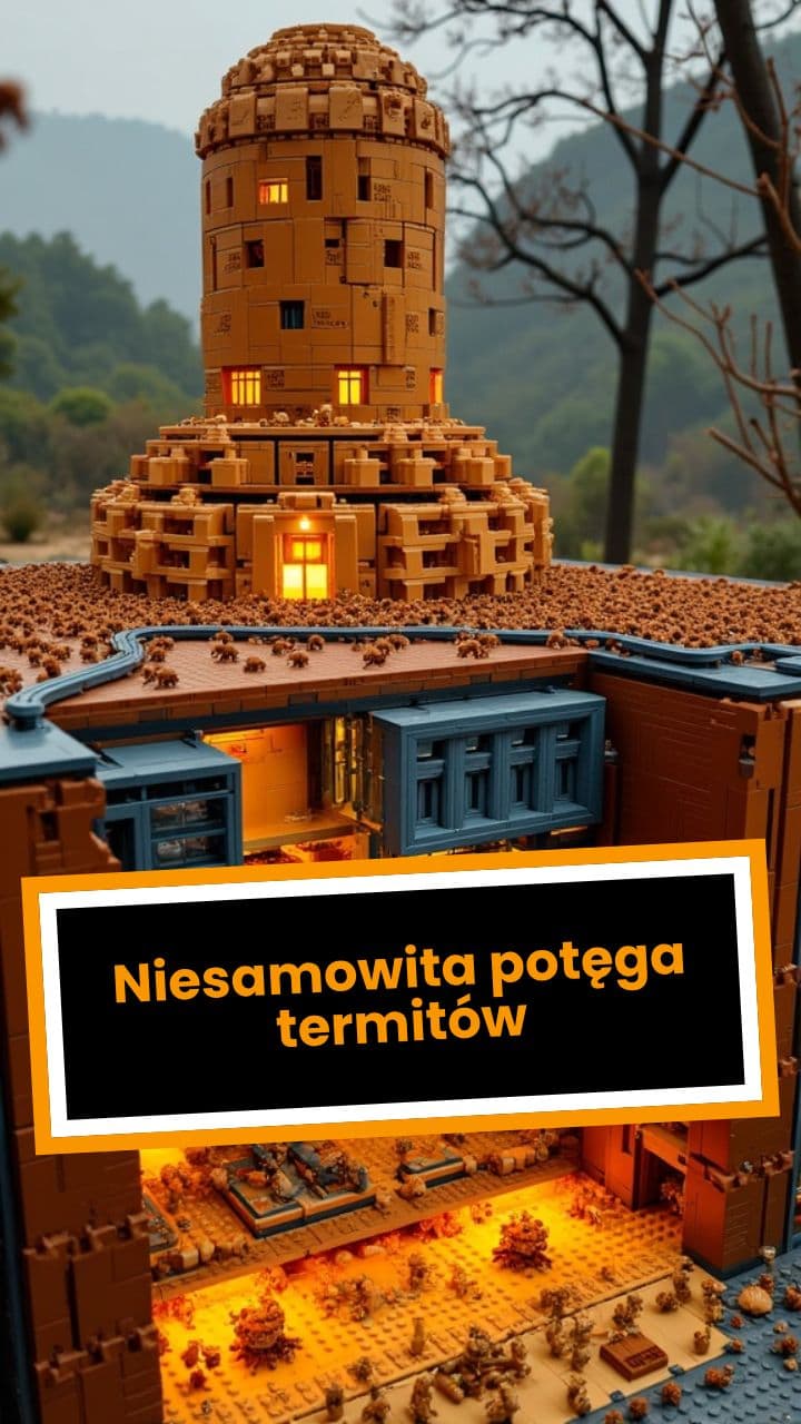 Niesamowita potęga termitów