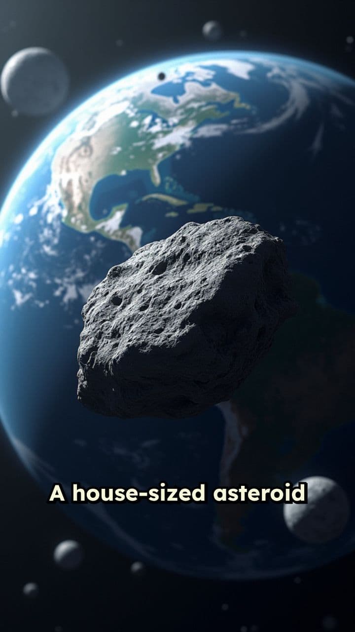 Asteroid 2025 KF Skims Past Earth