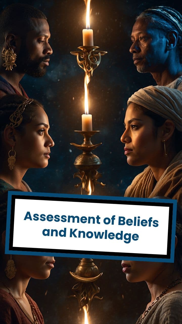 Assessment of Beliefs and Knowledge