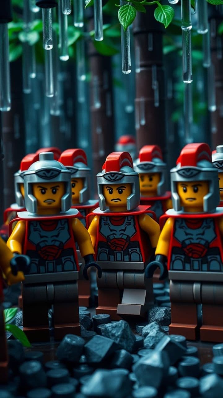 Die Schlacht im LEGO-Wald