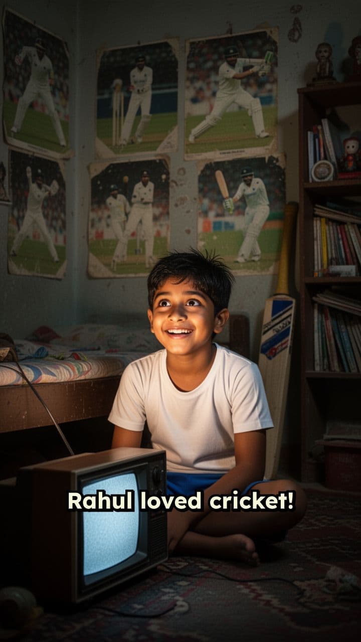 Rahul's Cricket Dream