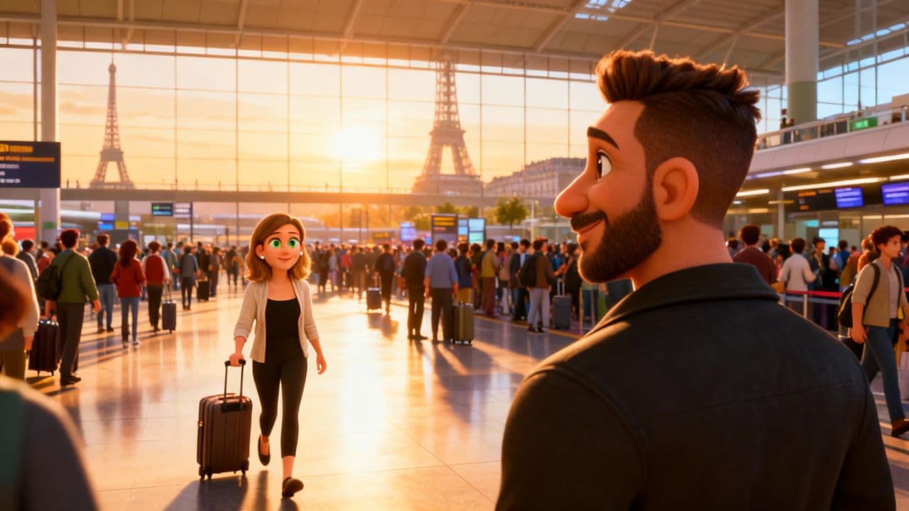 #6813  A Parisian Love Story